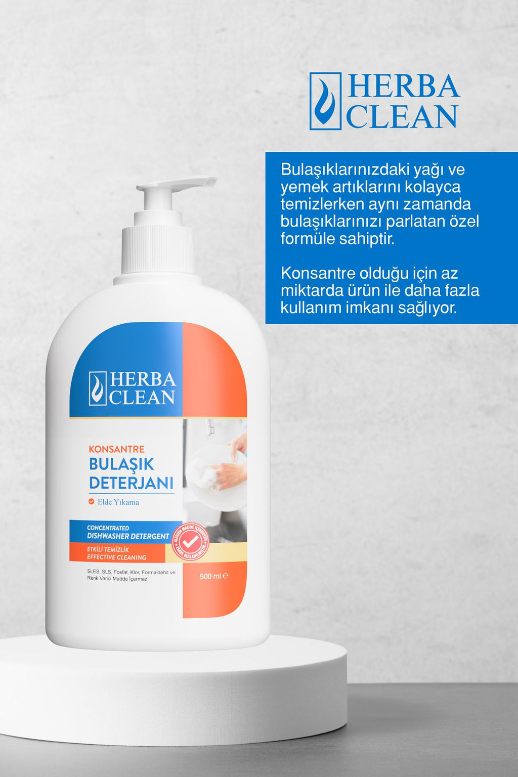 Konsantre Bulaşık Deterjanı