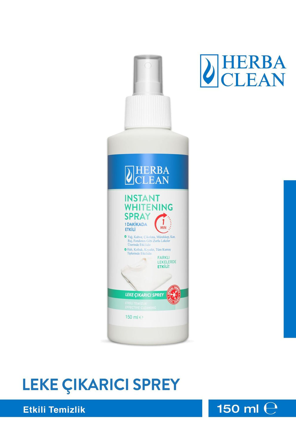 Instant Whitening Hızlı Leke Çıkarıcı Sprey