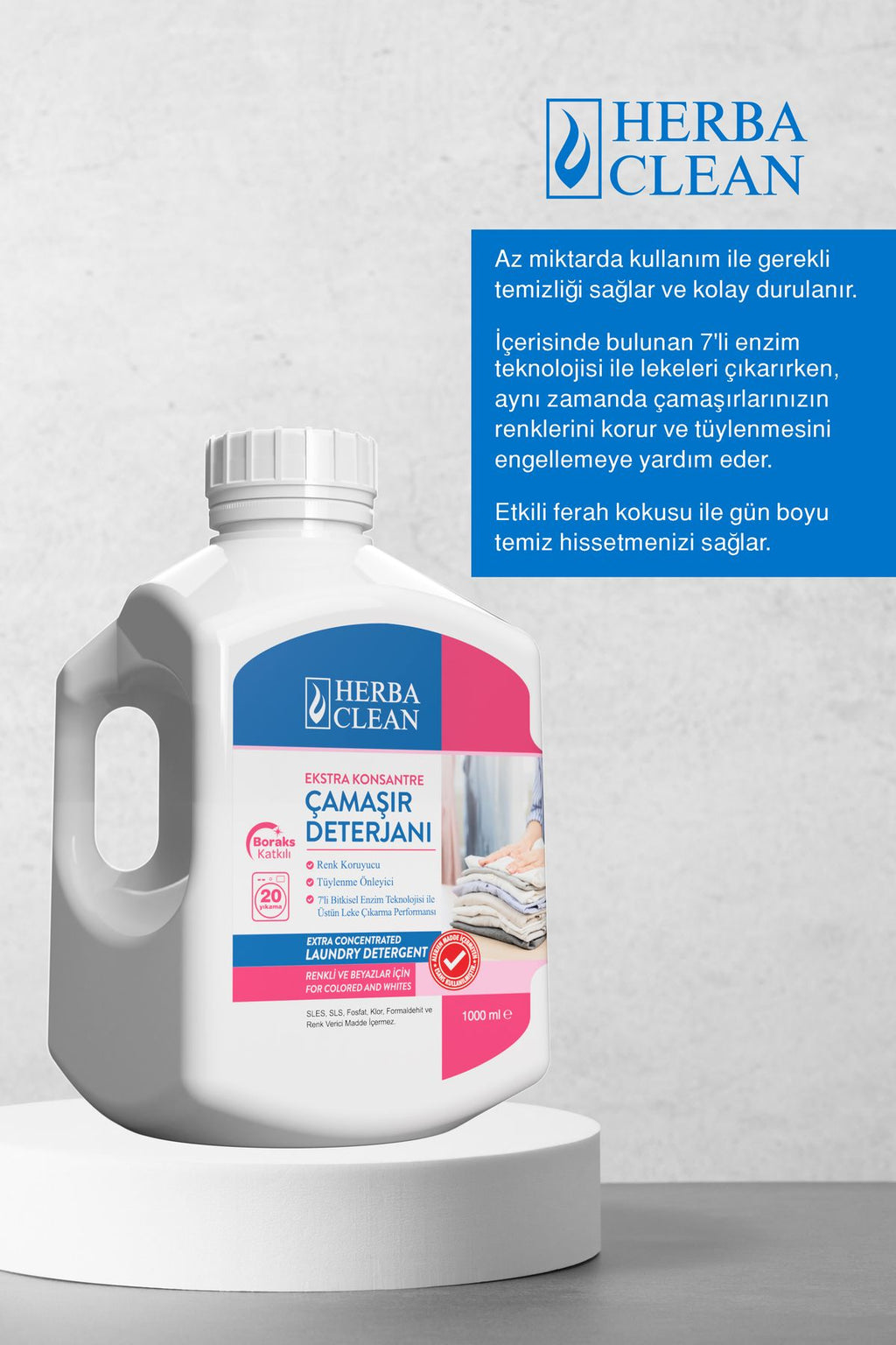Ekstra Konsantre Çamaşır Deterjanı
