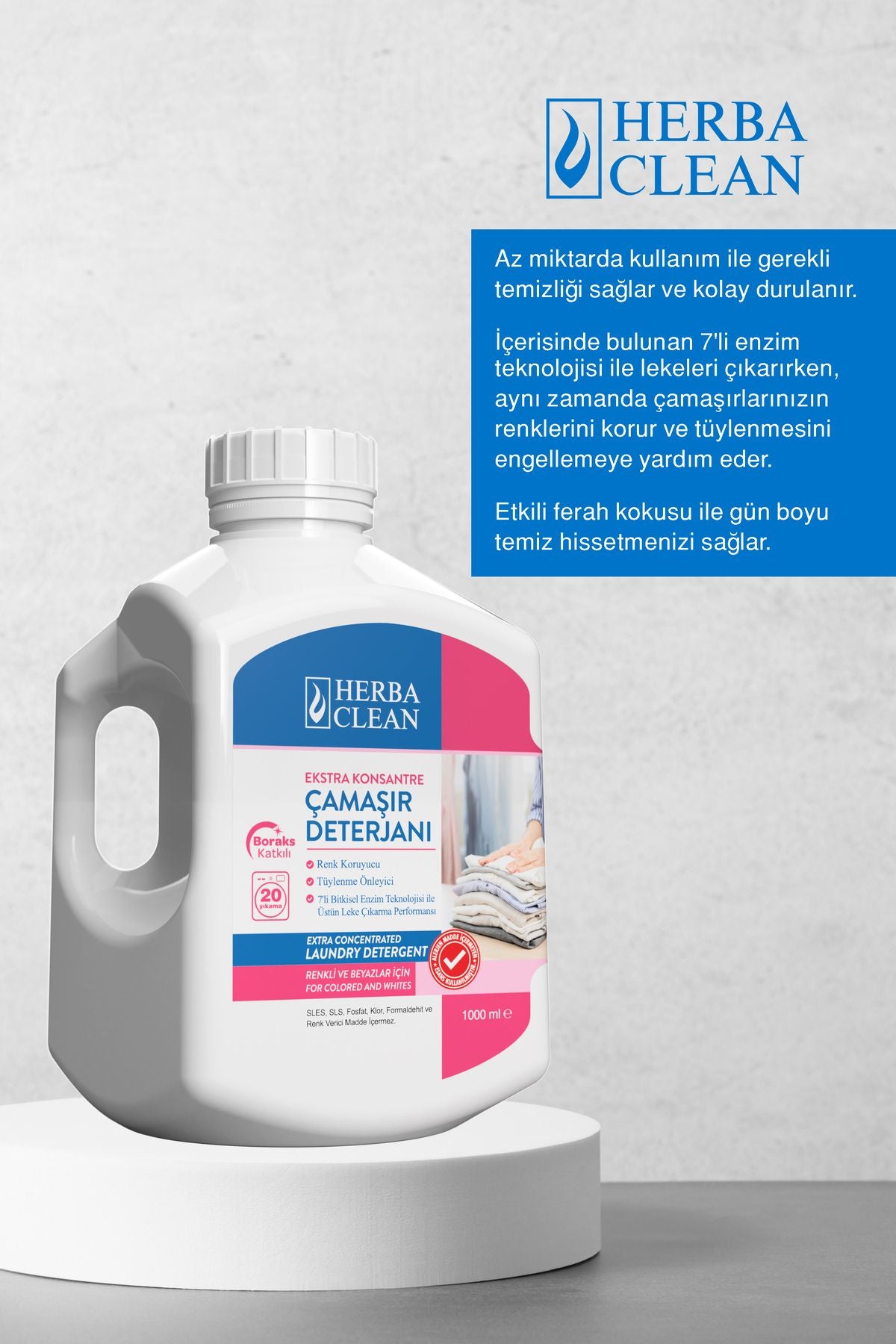 Ekstra Konsantre Çamaşır Deterjanı