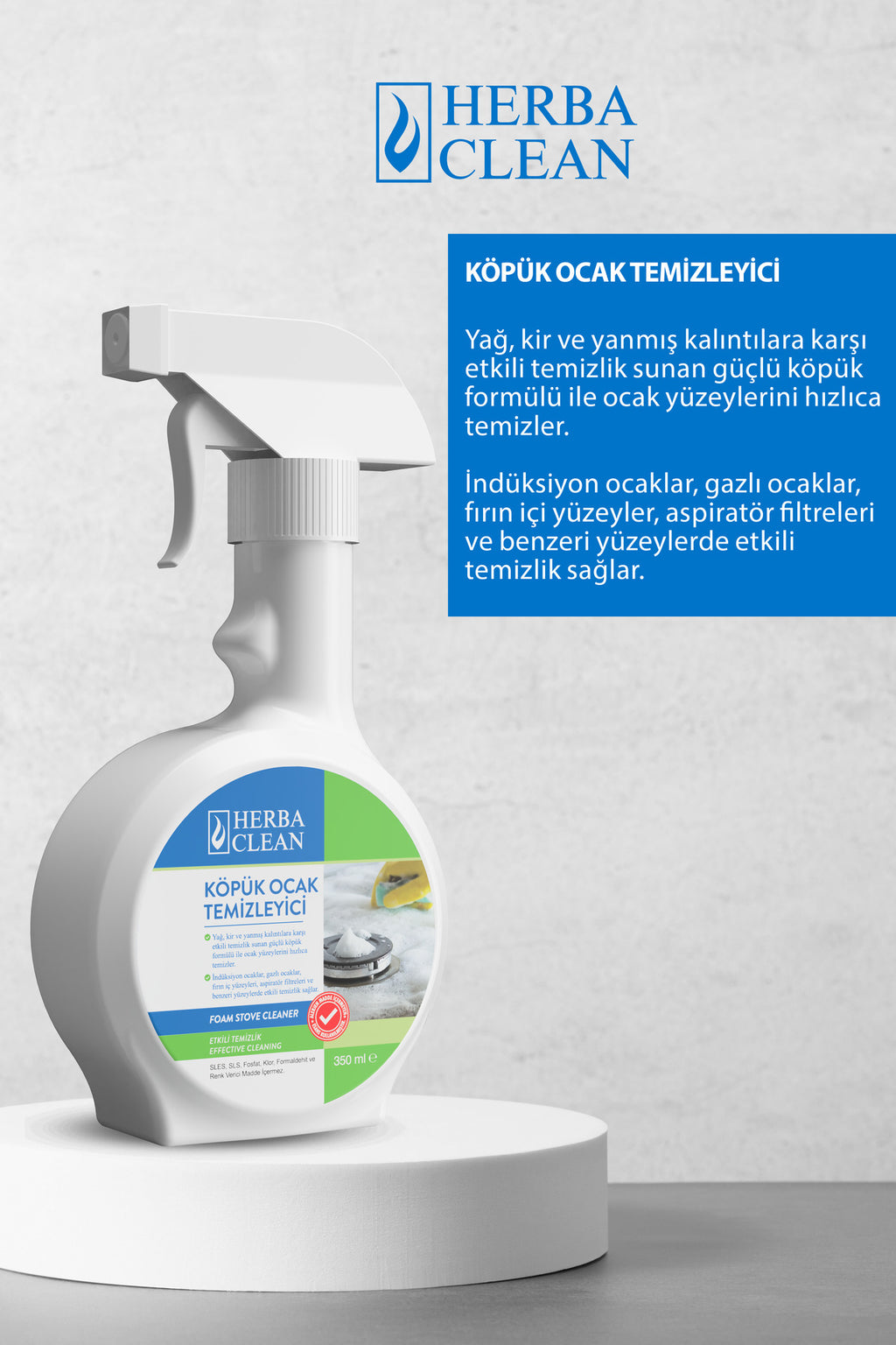 Köpük Ocak Temizleyici