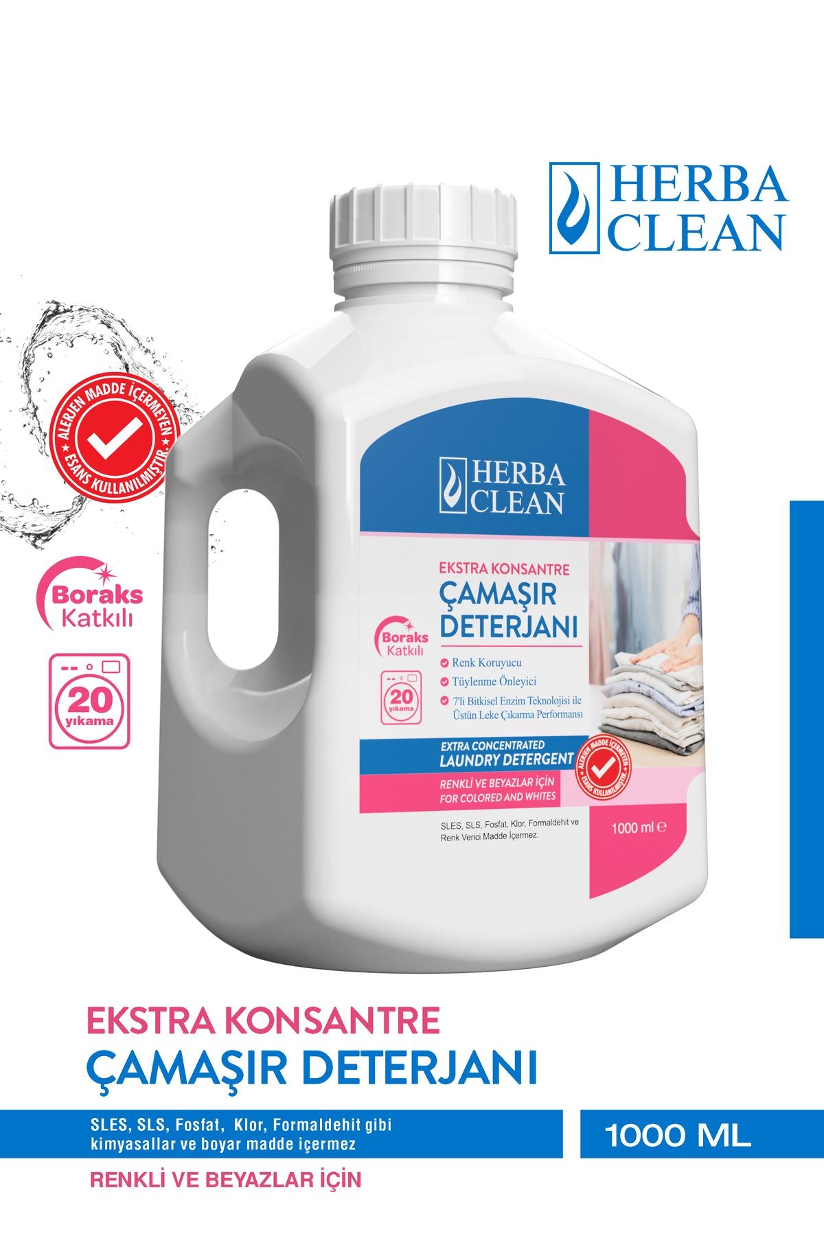 Ekstra Konsantre Çamaşır Deterjanı